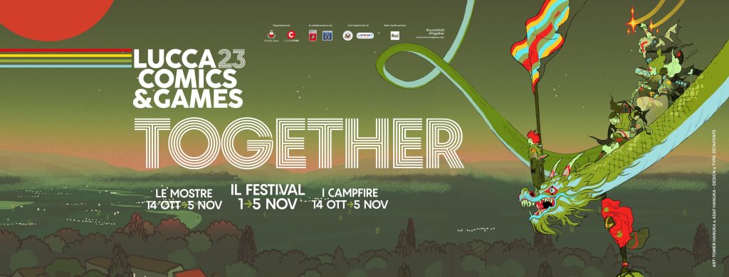 Lucca Comics & Games, Europe's biggest pop culture festival. 1-5 novembre 2023.